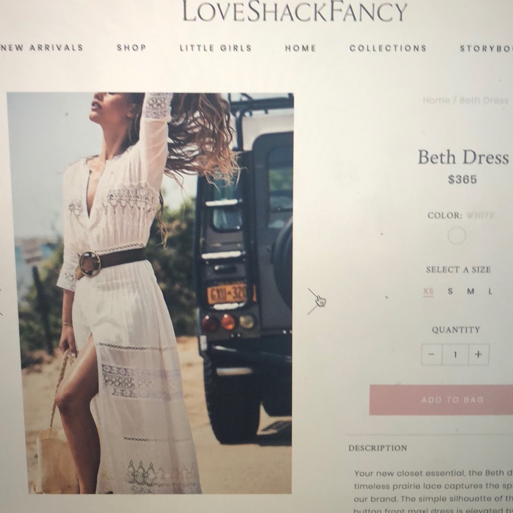 LoveShackFancy Beth Dress